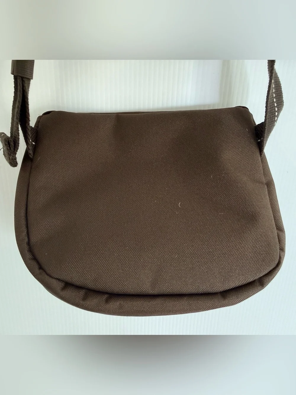 HERSCHEL Brown Canvas Hip Bag